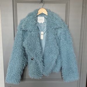 Cookie Monster Fuzzy Jacket